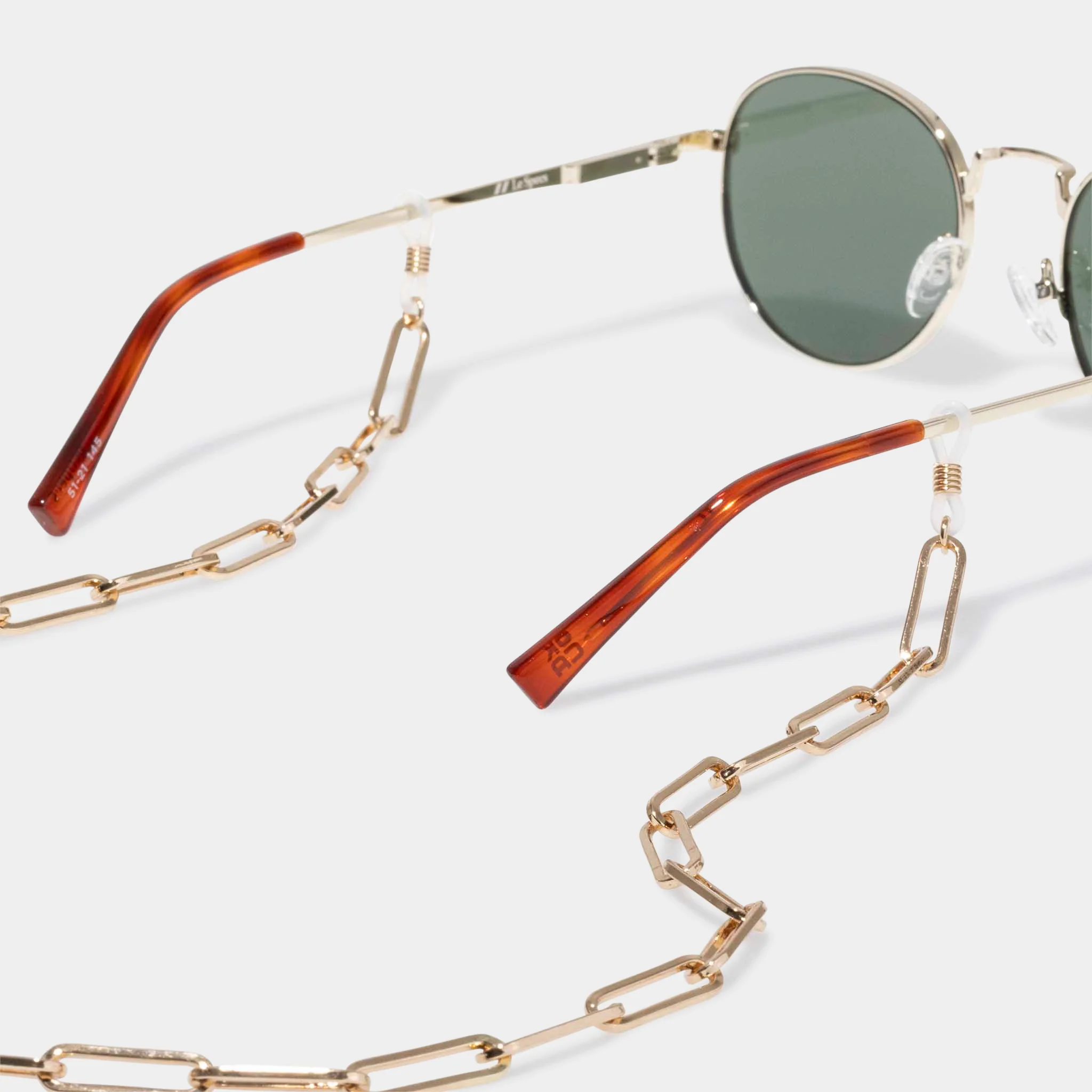 BOLD LINK NECK CHAIN | GOLD - Image 5