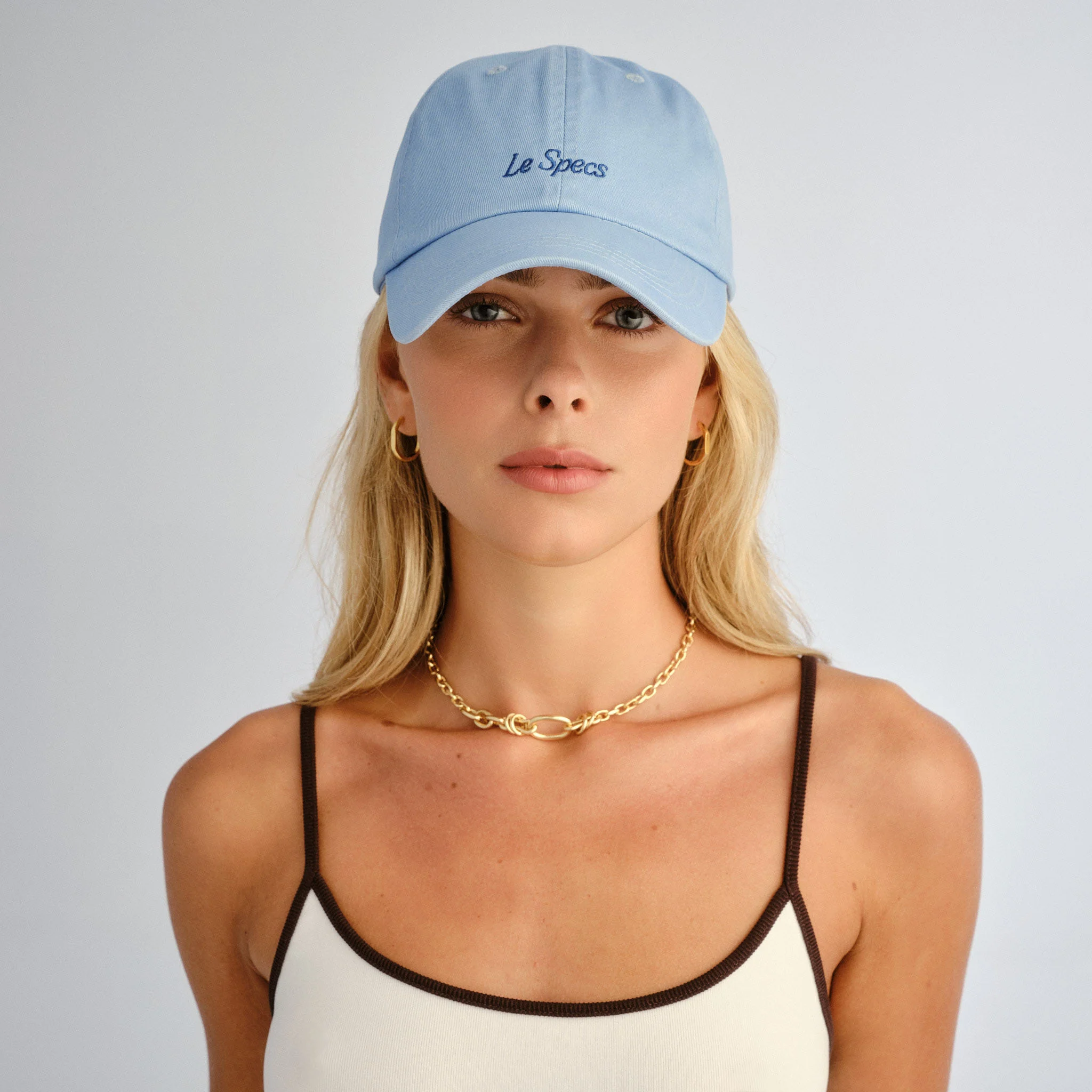 LE SPECS LOGO CAP | BLUE - Image 4