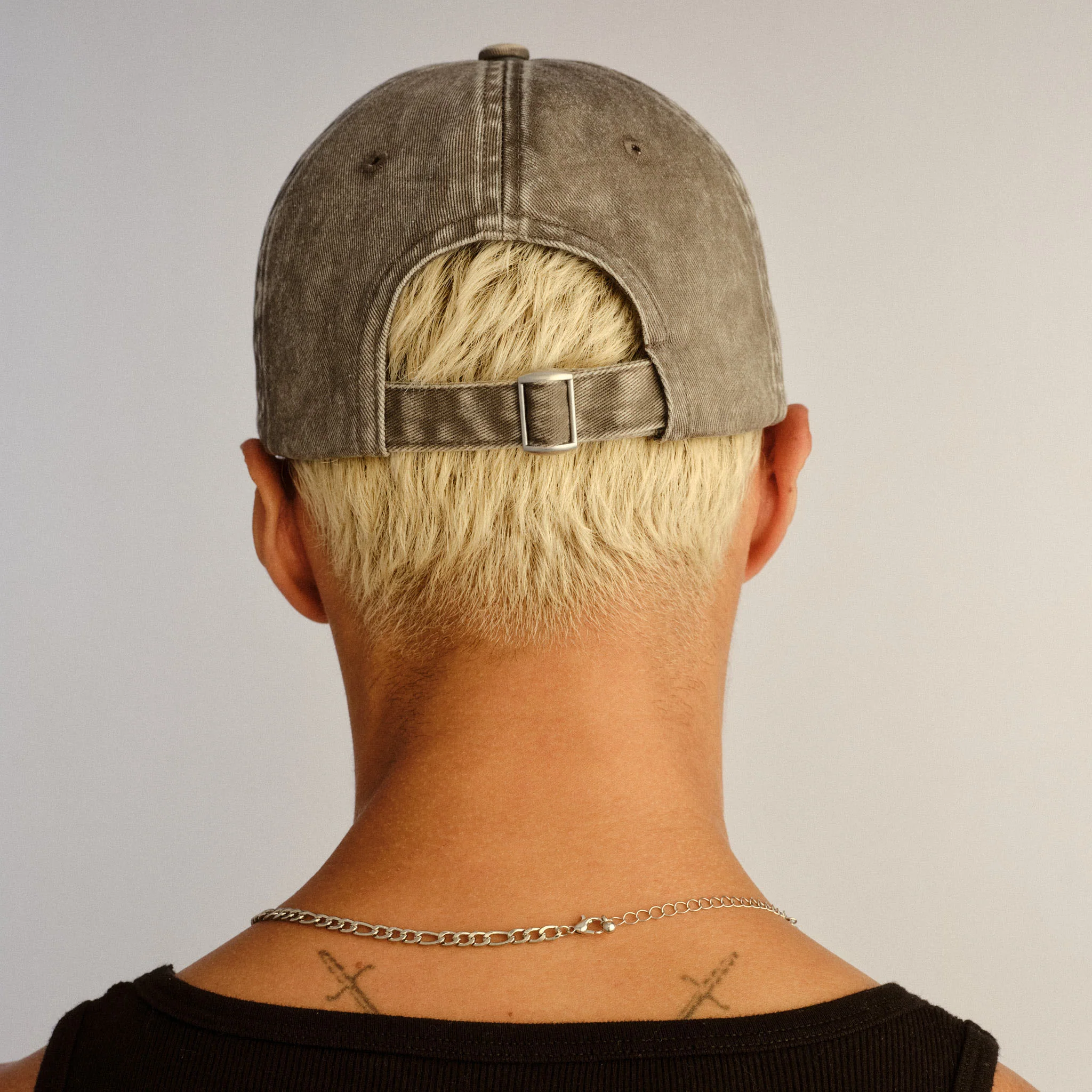 LE SPECS LOGO CAP | WASHED GREY - Image 4