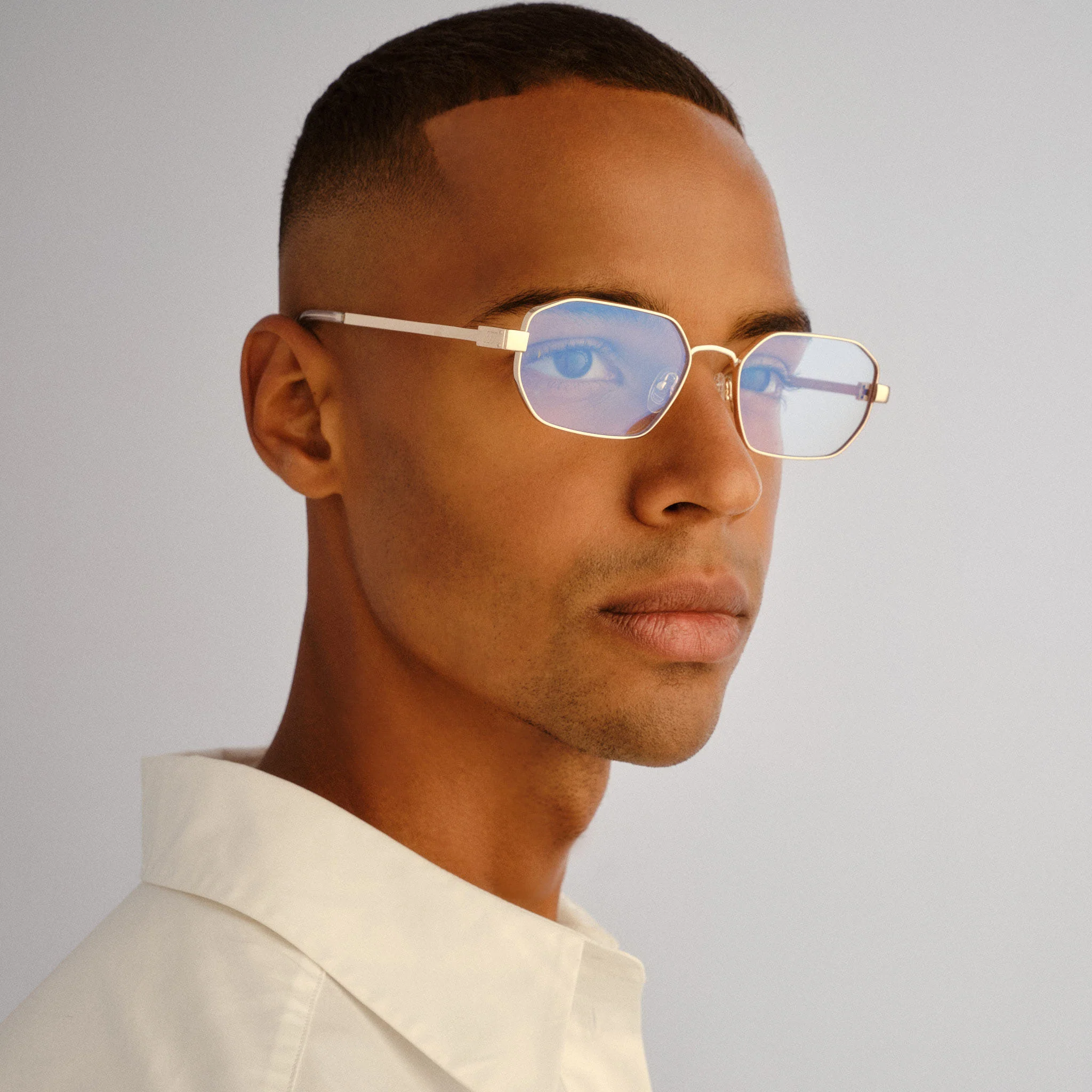 MYTHIC | GOLD BLUE LIGHT LENS - Image 2