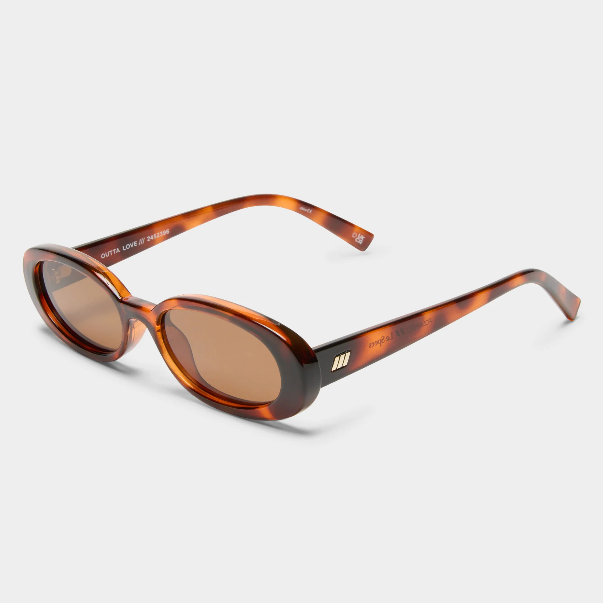 OUTTA LOVE | TOFFEE TORT LIGHT BROWN MONO POLARIZED - Image 3