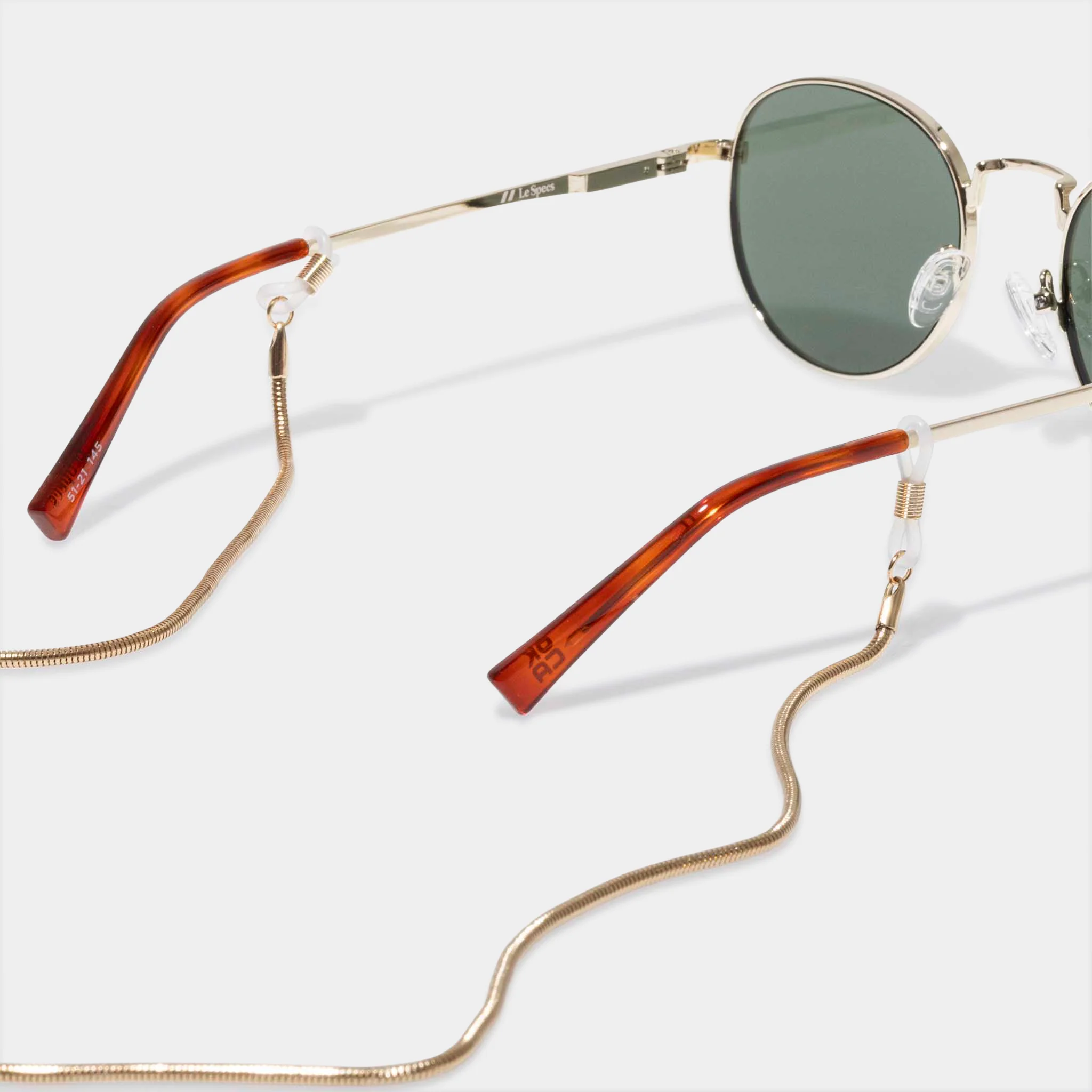 FINE ROPE NECK CHAIN | GOLD LE SPECS - Image 4