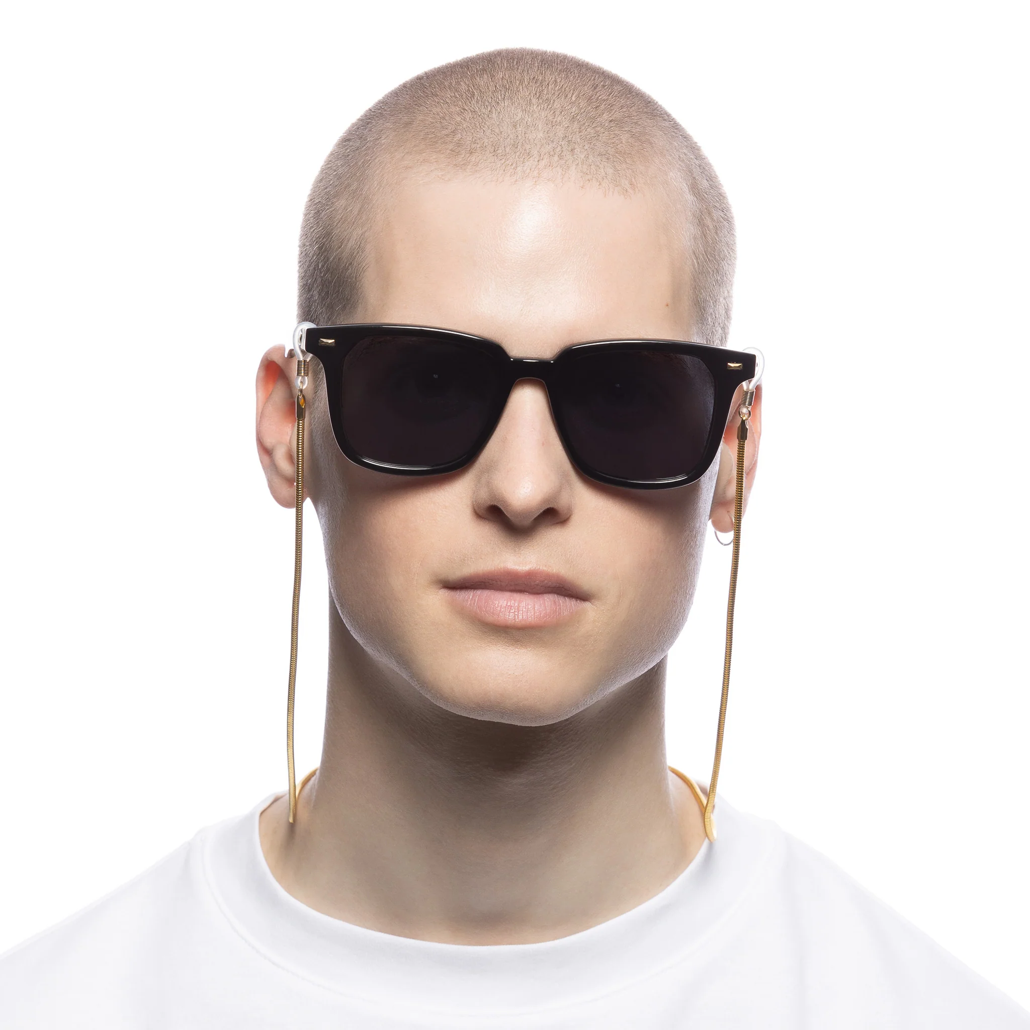 FINE ROPE NECK CHAIN | GOLD LE SPECS - Image 5