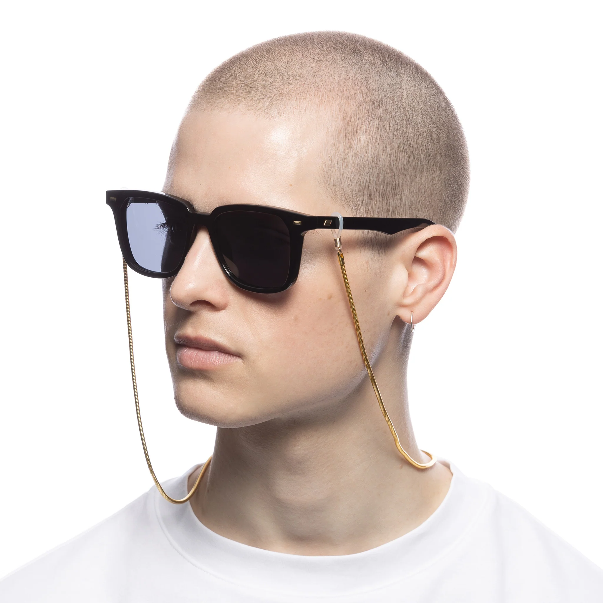 FINE ROPE NECK CHAIN | GOLD LE SPECS - Image 7