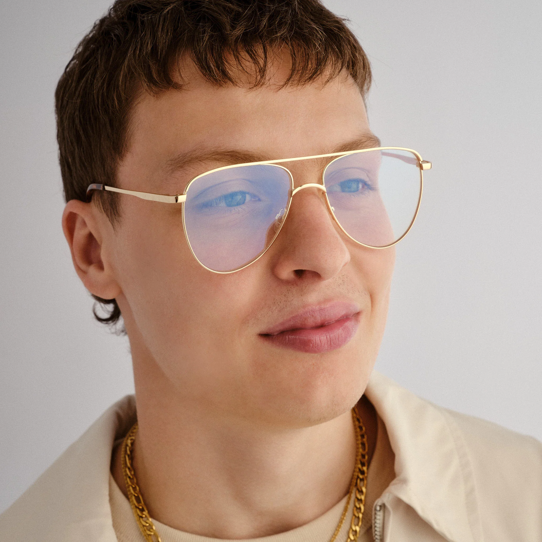 THE DUKE | GOLD BLUE LIGHT LENS - Image 5