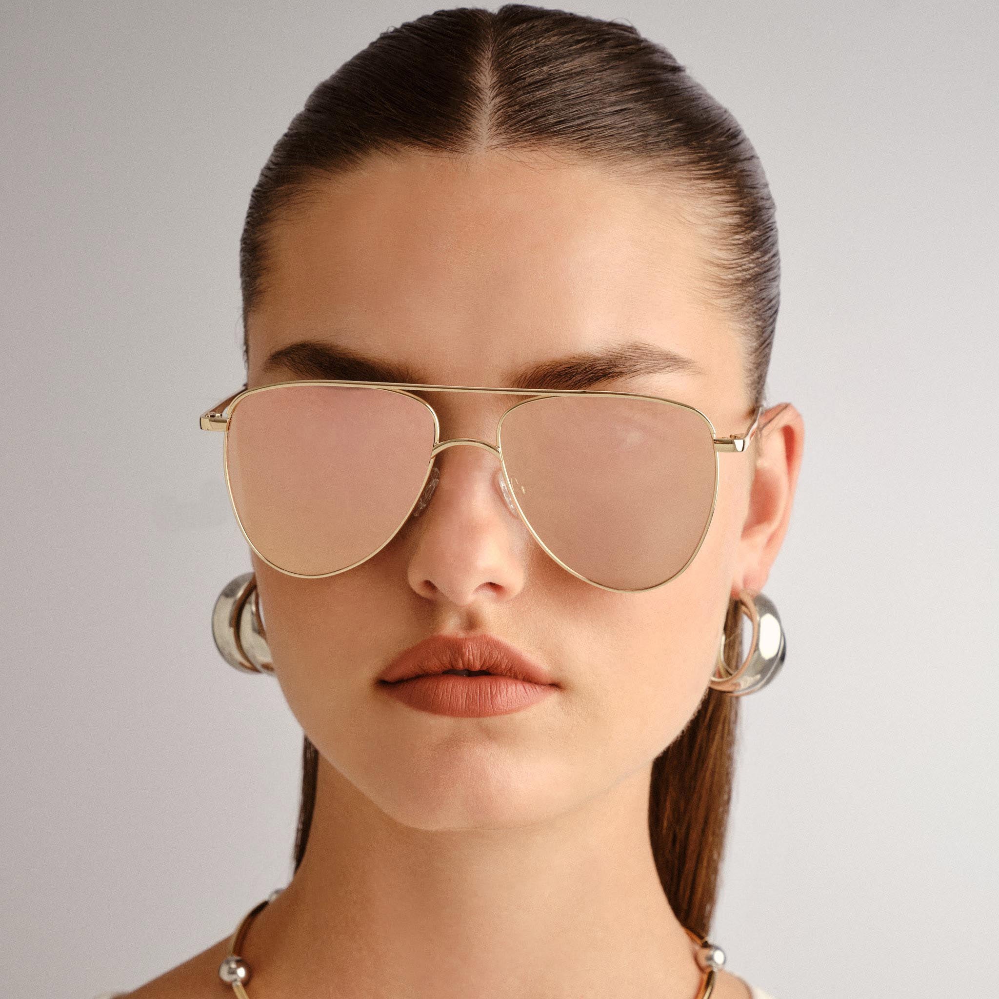 THE DUKE | GOLD PEACH MIRROR - Image 2