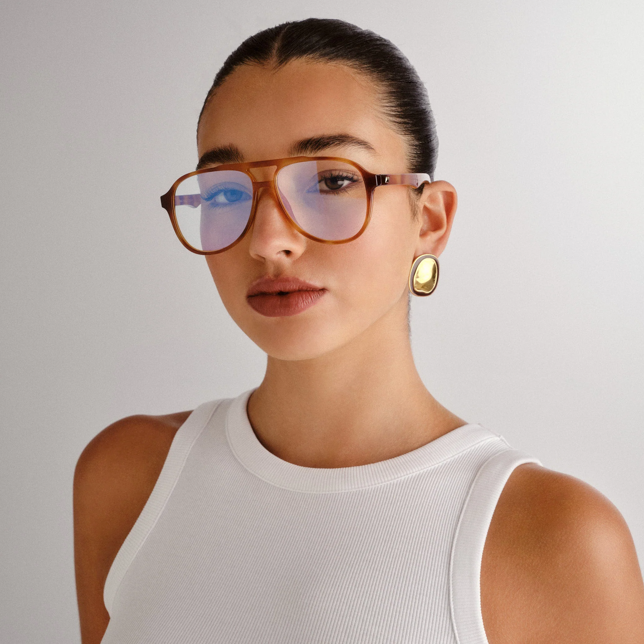 TRAGIC MAGIC | VINTAGE TORT BLUE LIGHT LENS - Image 2