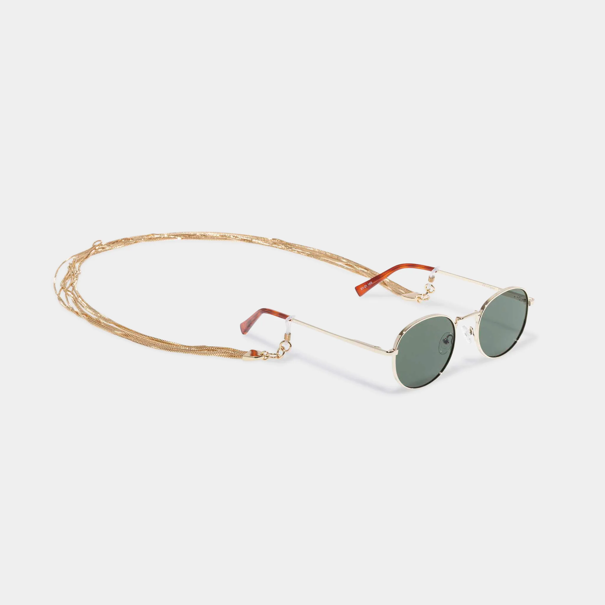 Y2K LAYERED CHAIN | SHINY LIGHT GOLD - Image 4