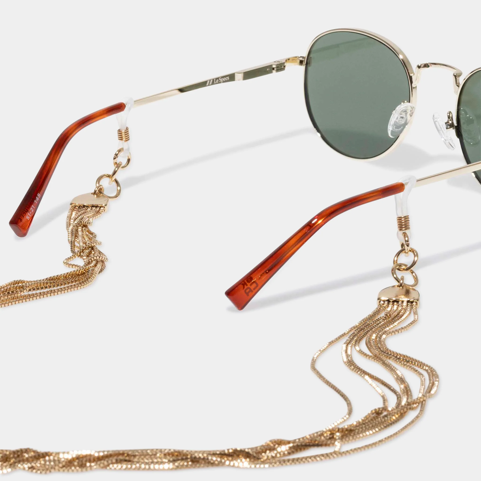 Y2K LAYERED CHAIN | SHINY LIGHT GOLD - Image 5